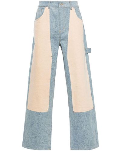 Represent Jeans R3C-V2 con design color-block - Blu
