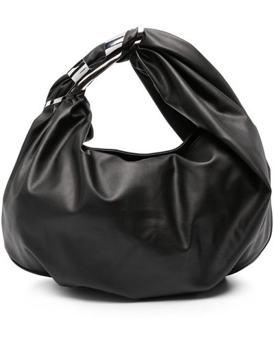 DIESEL Borsa tote in pelle - Nero