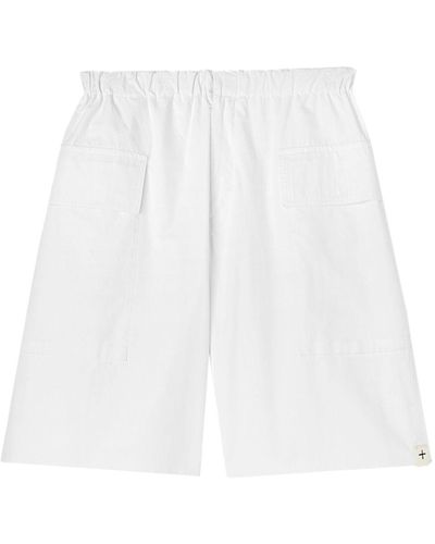 Jil Sander Shorts E Bermuda - Bianco