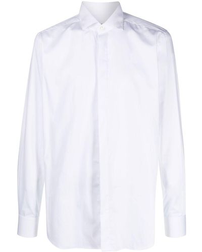 Xacus Camicia classica bianca - Bianco