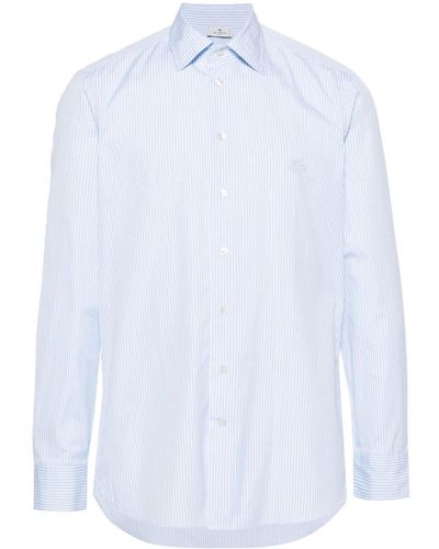 Etro Striped cotton shirt - Bianco