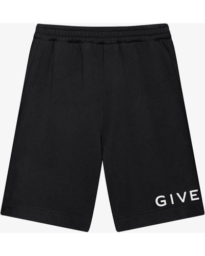 Givenchy Archetype Bermuda Shorts - Black