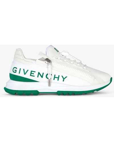Givenchy Runners Spectre en fibre synthétique avec zip - Vert