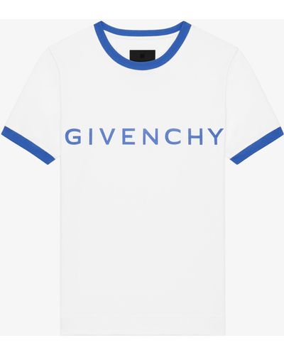 Givenchy Archetype Slim Fit T-Shirt - Blue