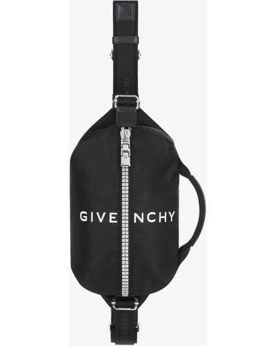Givenchy Marsupio G-Zip in nylon - Bianco