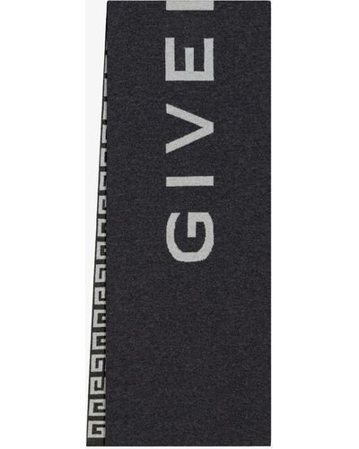 Givenchy 4G Double Sided Scarf - Black