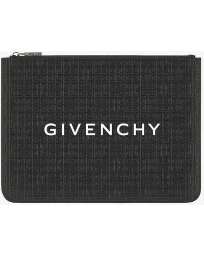 Givenchy Pochette in pelle Micro 4G - Nero
