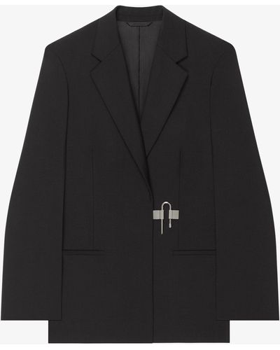 Givenchy U-Lock Slim Fit Jacket - Black