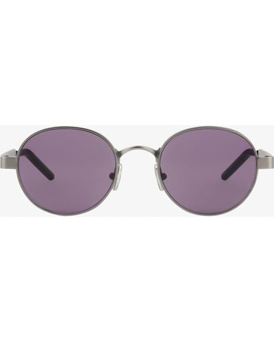Givenchy Lunettes de soleil e G Ride en métal et acétate - Violet