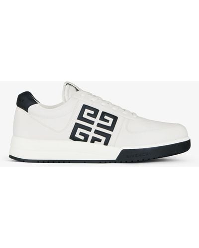 Givenchy G4 Brand-embellished Leather Low-top Sneakers - White