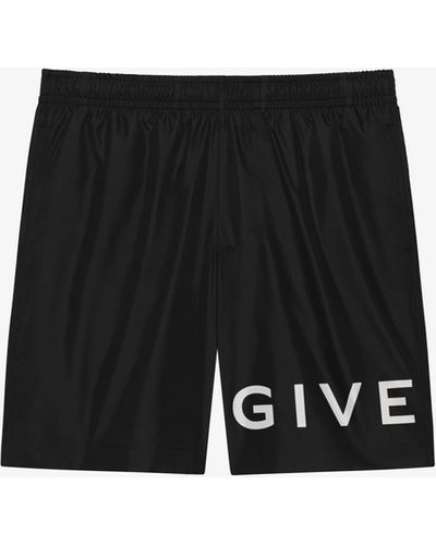 Givenchy Short da mare lungo - Nero