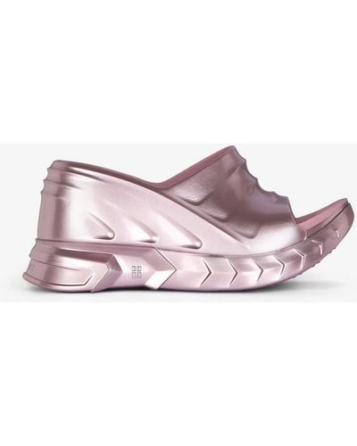 Givenchy Marshmallow Wedge Sandals - Pink