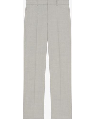 Givenchy Tailored Trousers In Wool - White