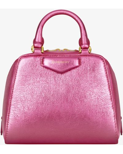 Givenchy Nano Antigona Cube Bag - Pink