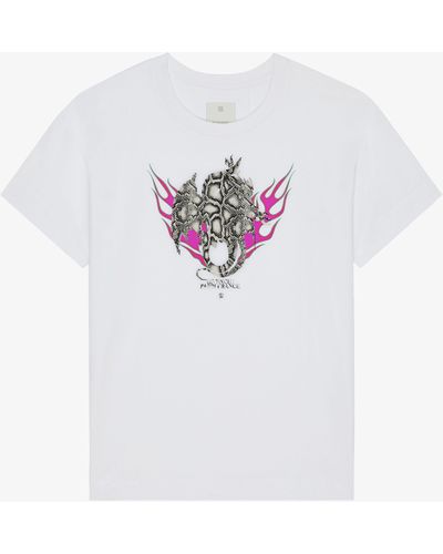Givenchy Boxy Fit T-Shirt - White