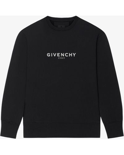 Givenchy Reverse Slim Fit Sweatshirt - Black
