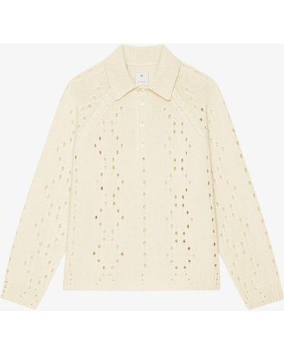 Givenchy Pull oversize en laine - Blanc