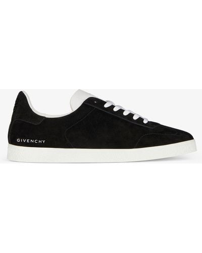 Givenchy Sneaker Town in pelle scamosciata - Nero