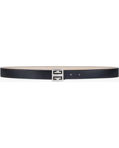 Givenchy 4G Reversible Belt - White