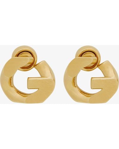 Givenchy Boucles d'oreilles G Chain - Métallisé