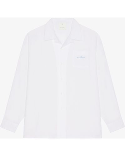 Givenchy Camicia in lino - Bianco