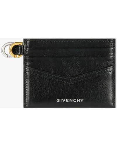 Givenchy Porte-cartes Voyou en cuir - Blanc