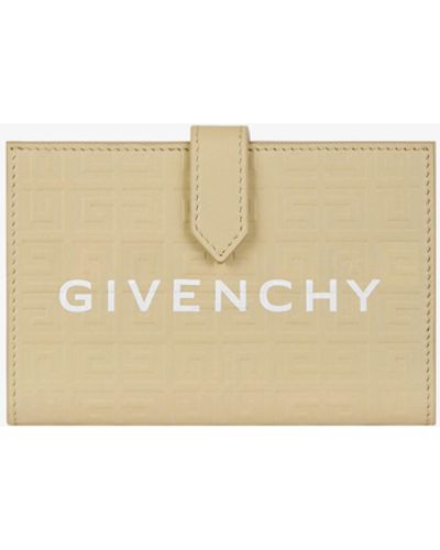 Givenchy G-Cut Wallet - Natural