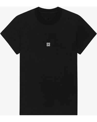 Givenchy Slim Fit T-shirt In Cotton - Black