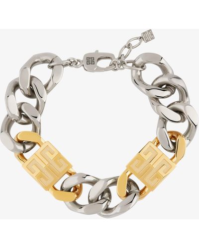 Givenchy Bracelet 4G en métal - Blanc