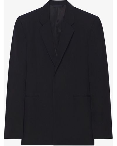 Givenchy Extra Fitted Jacket - Blue