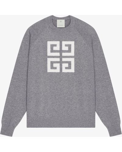 Givenchy Pull 4G en cachemire - Gris
