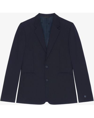 Givenchy Slim Fit Jacket - Blue