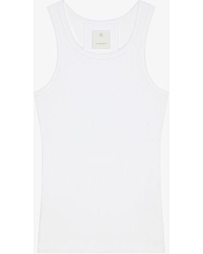 Givenchy Canotta Extra Slim In Cotone - White