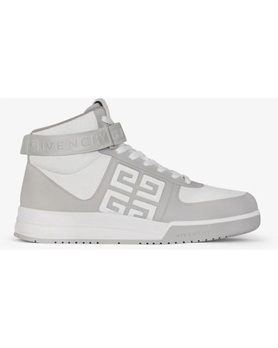 Givenchy Sneakers hautes G4 en cuir - Blanc