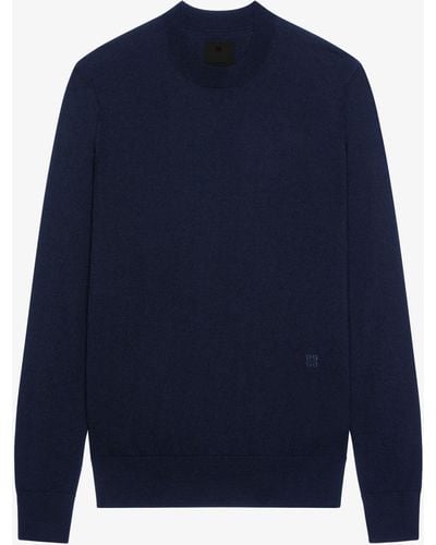 Givenchy Pull en laine et cachemire - Bleu