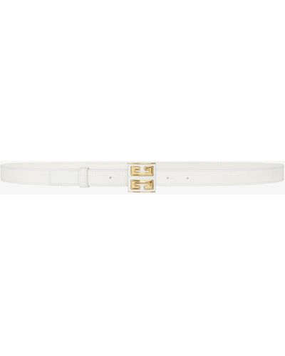 Givenchy 4G Belt - White