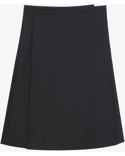 Givenchy Pleated Skirt - Black