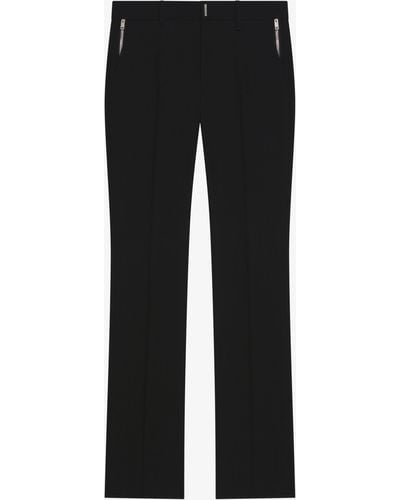 Givenchy Pantaloni in lana e mohair - Nero