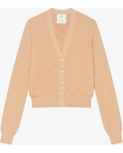 Givenchy Cropped Cardigan - White