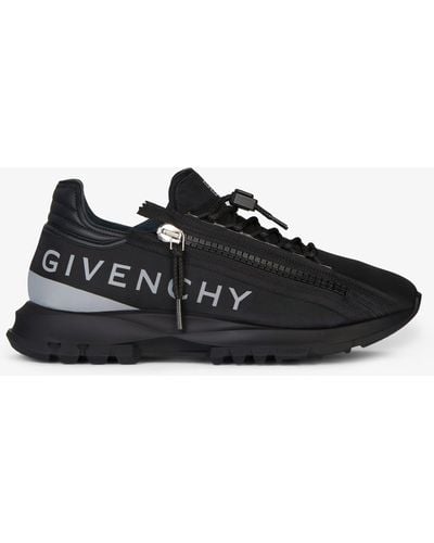 Givenchy Scarpe da running Spectre in fibra tecnica con zip - Nero