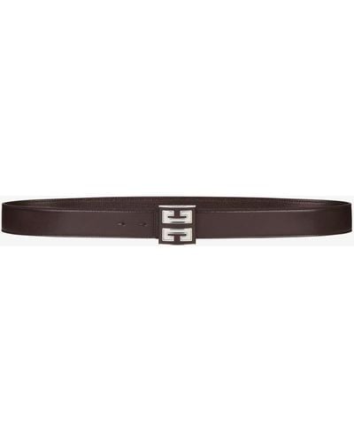 Givenchy 4G Reversible Belt - White