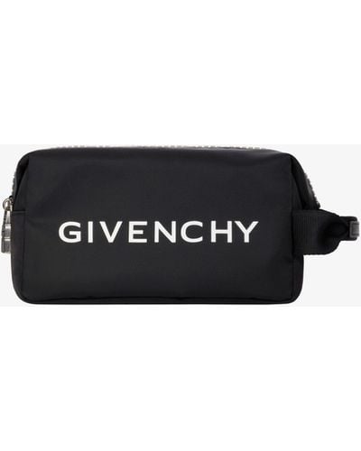Givenchy Trousse da toilette G-Zip in nylon - Bianco