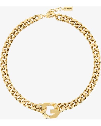 Givenchy Collier G Chain en métal - Métallisé