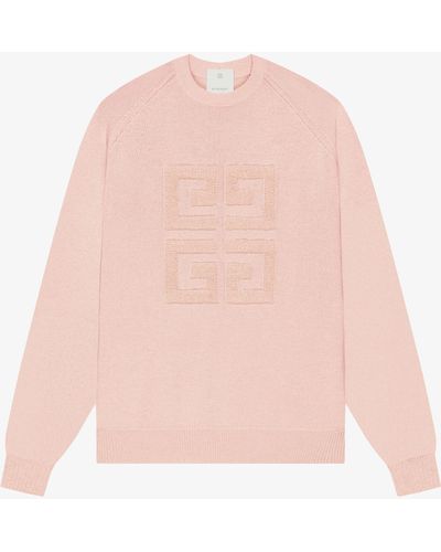 Givenchy Pullover in cachemire 4G - Rosa