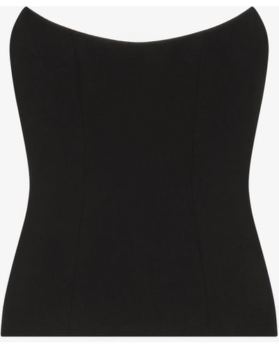 Givenchy Corset Bustier Top - Black