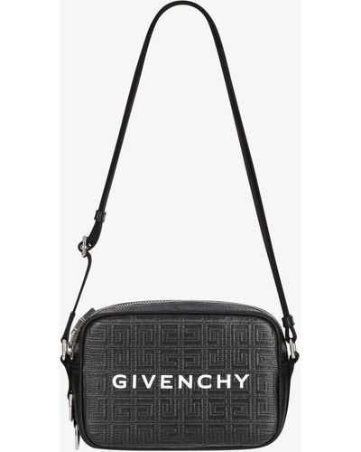 Givenchy Borsello G-Essentials in tela spalmata 4G - Nero