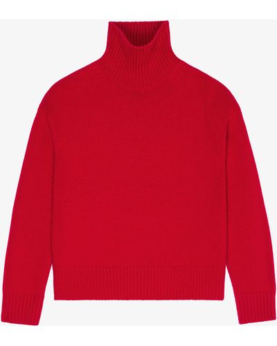 Givenchy Turtleneck Sweater - Red