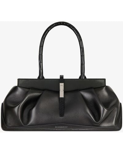 Givenchy Borsa Hand Bag modello piccolo in pelle - Nero