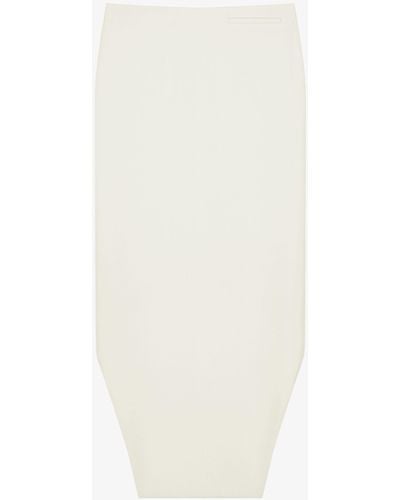 Givenchy Asymmetric Skirt - White