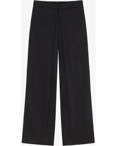 Givenchy Extra Wide Chino Trousers - Black